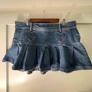 Jean Mini Skirt